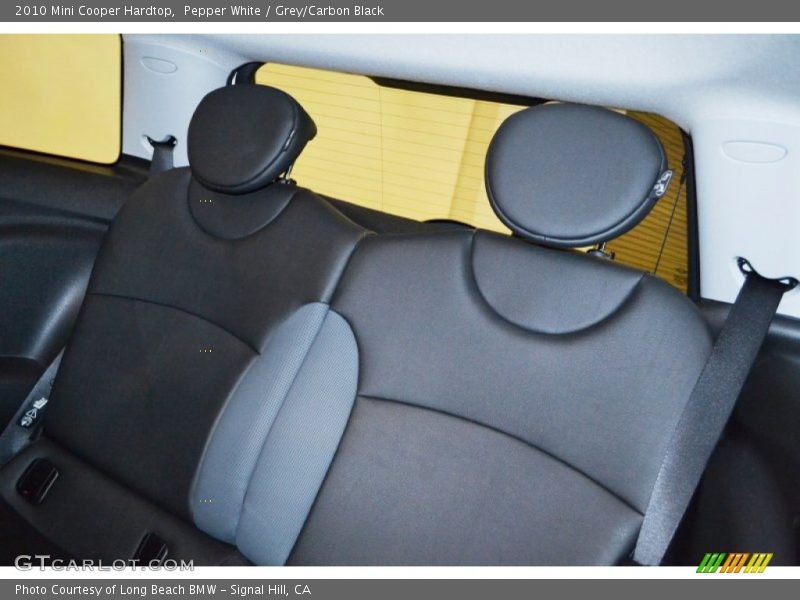 Pepper White / Grey/Carbon Black 2010 Mini Cooper Hardtop