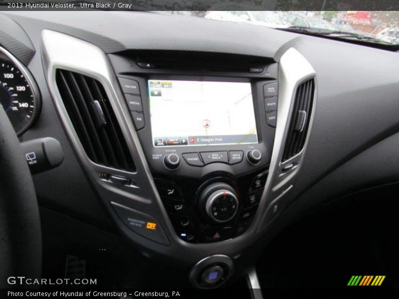 Ultra Black / Gray 2013 Hyundai Veloster