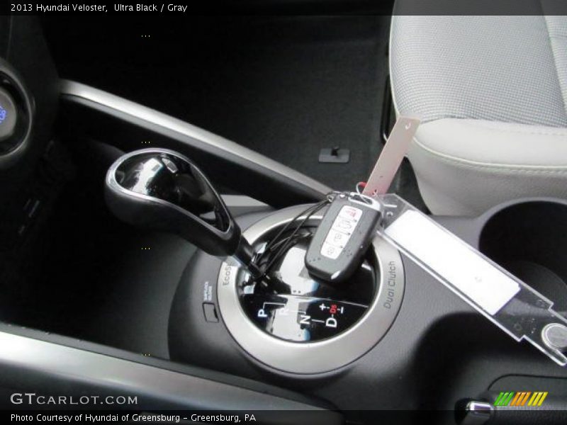 Ultra Black / Gray 2013 Hyundai Veloster