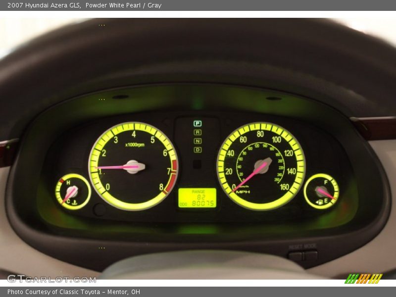  2007 Azera GLS GLS Gauges
