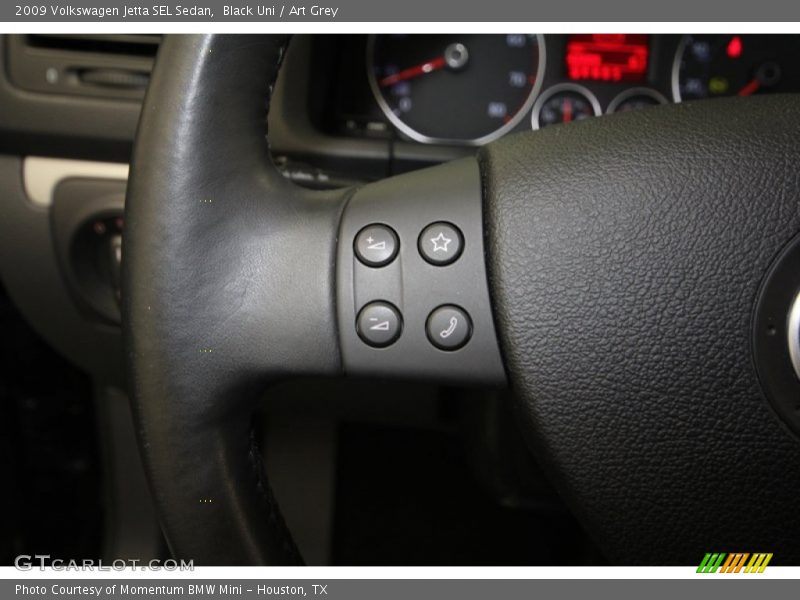 Black Uni / Art Grey 2009 Volkswagen Jetta SEL Sedan