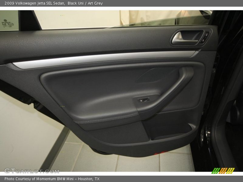 Black Uni / Art Grey 2009 Volkswagen Jetta SEL Sedan