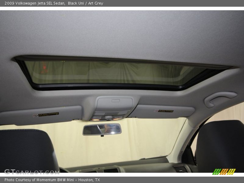 Black Uni / Art Grey 2009 Volkswagen Jetta SEL Sedan