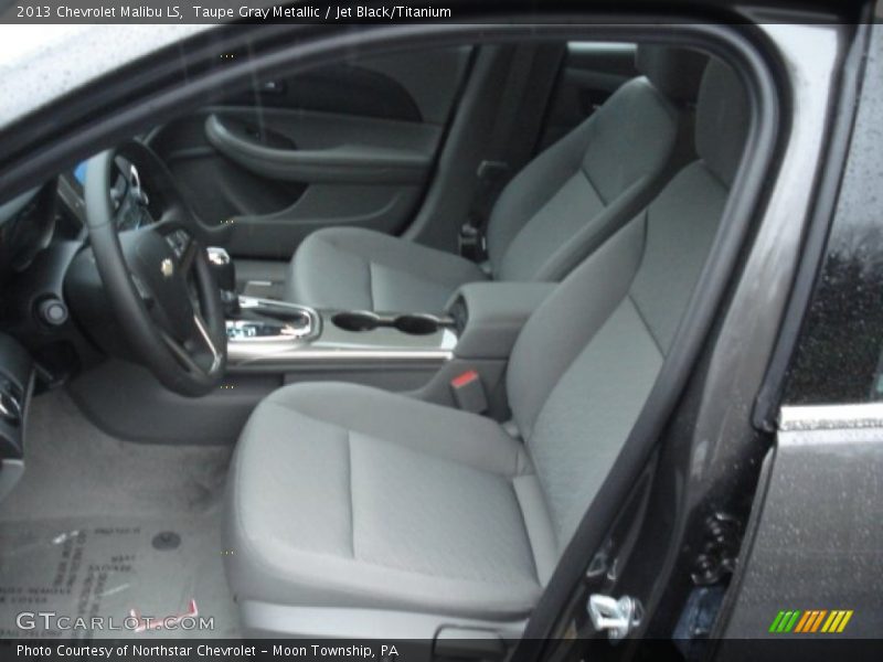 Taupe Gray Metallic / Jet Black/Titanium 2013 Chevrolet Malibu LS