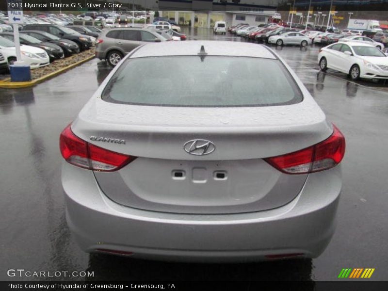 Silver / Gray 2013 Hyundai Elantra GLS