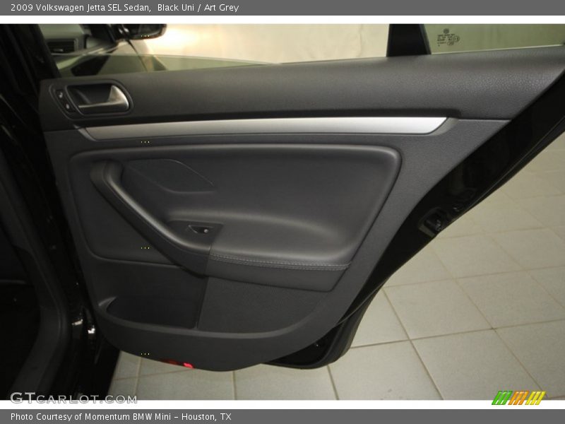 Black Uni / Art Grey 2009 Volkswagen Jetta SEL Sedan