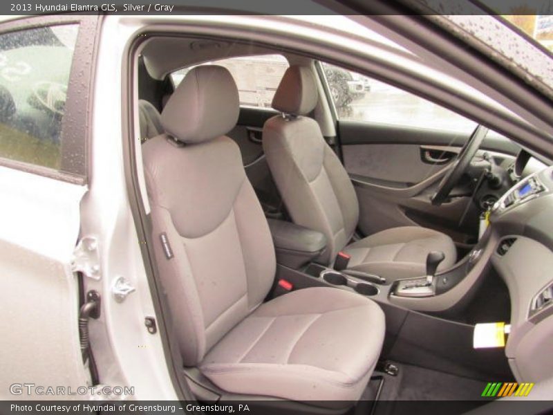 Silver / Gray 2013 Hyundai Elantra GLS