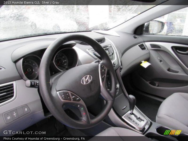Silver / Gray 2013 Hyundai Elantra GLS