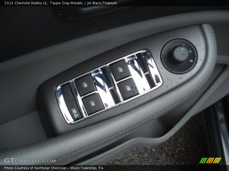 Taupe Gray Metallic / Jet Black/Titanium 2013 Chevrolet Malibu LS