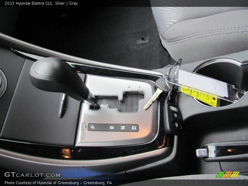 Silver / Gray 2013 Hyundai Elantra GLS