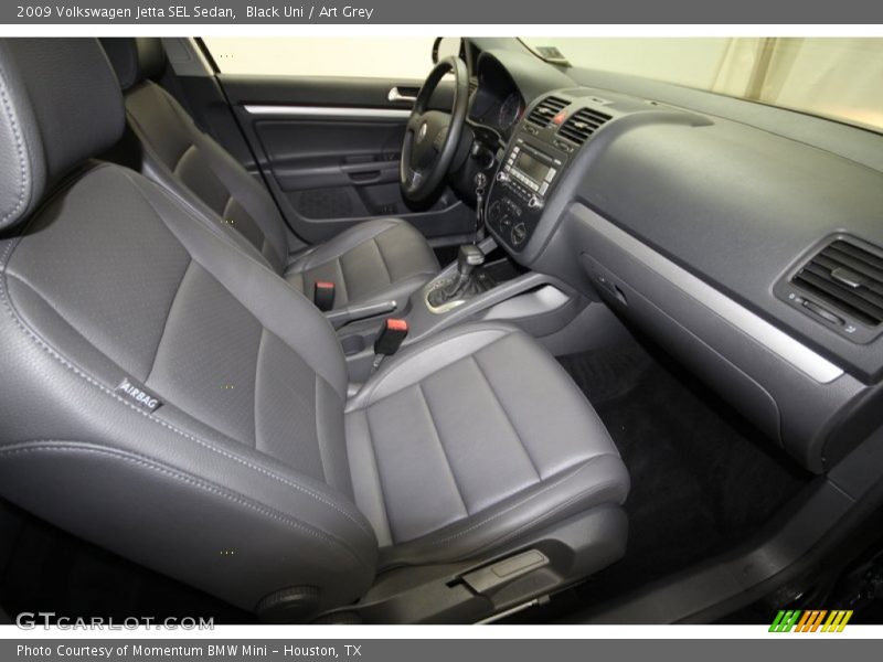 Black Uni / Art Grey 2009 Volkswagen Jetta SEL Sedan