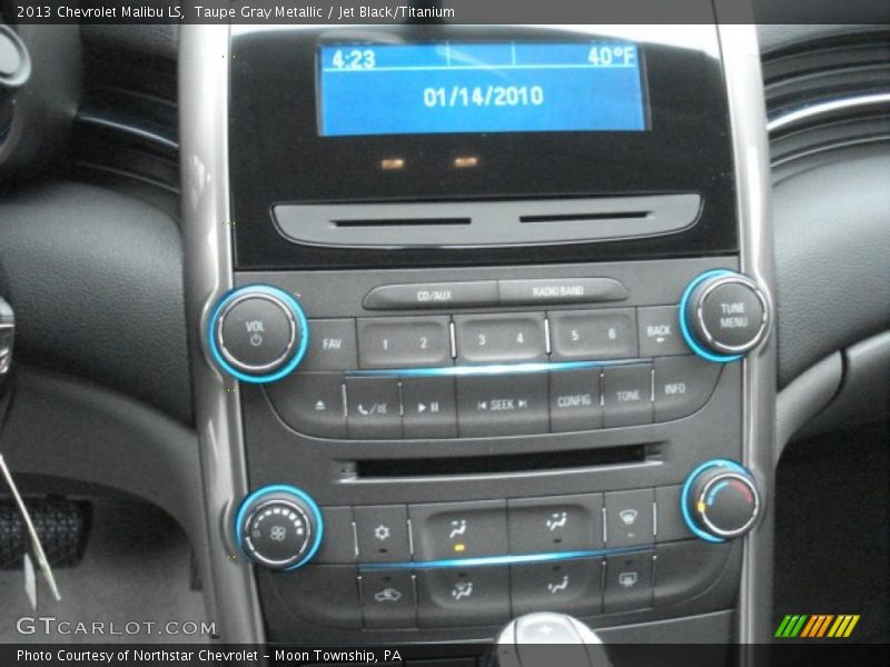 Taupe Gray Metallic / Jet Black/Titanium 2013 Chevrolet Malibu LS