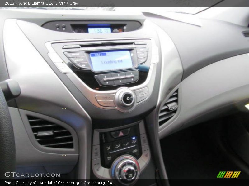 Silver / Gray 2013 Hyundai Elantra GLS
