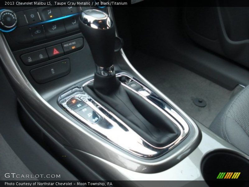 Taupe Gray Metallic / Jet Black/Titanium 2013 Chevrolet Malibu LS