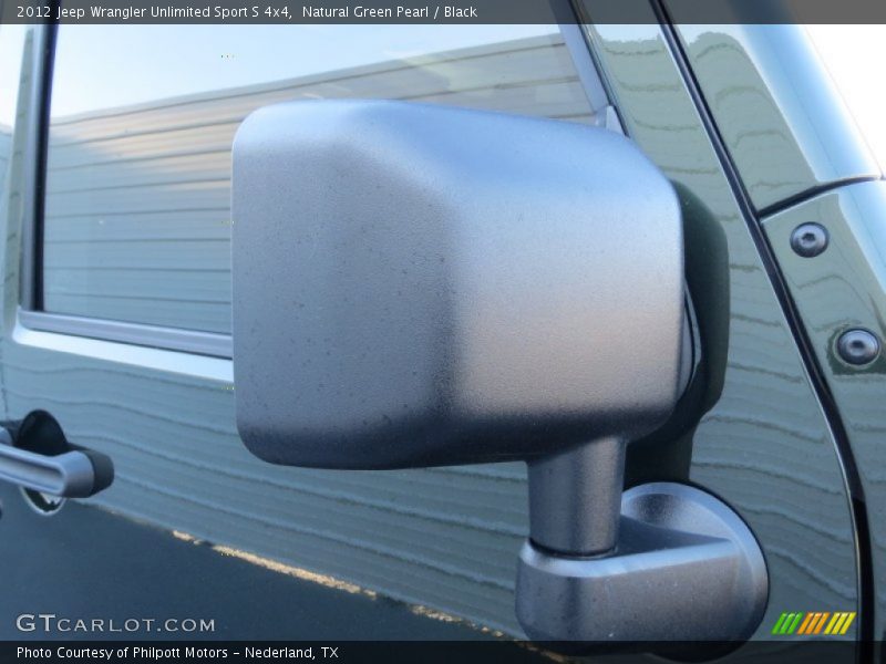 Natural Green Pearl / Black 2012 Jeep Wrangler Unlimited Sport S 4x4