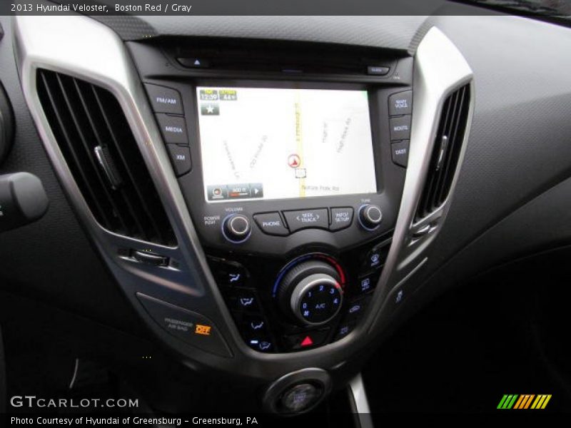 Boston Red / Gray 2013 Hyundai Veloster