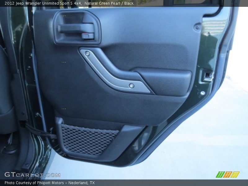 Natural Green Pearl / Black 2012 Jeep Wrangler Unlimited Sport S 4x4
