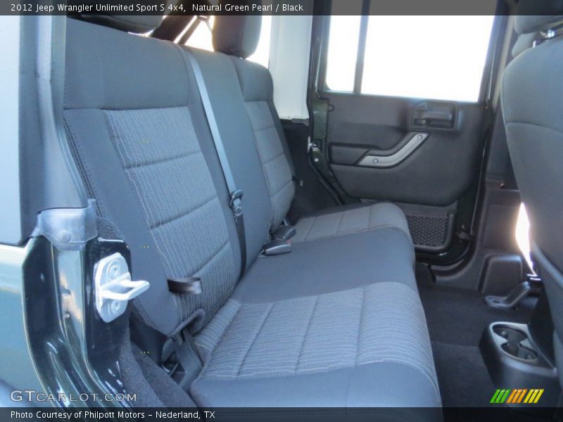 Natural Green Pearl / Black 2012 Jeep Wrangler Unlimited Sport S 4x4