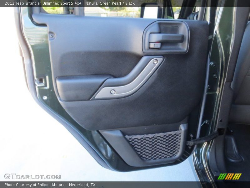 Natural Green Pearl / Black 2012 Jeep Wrangler Unlimited Sport S 4x4