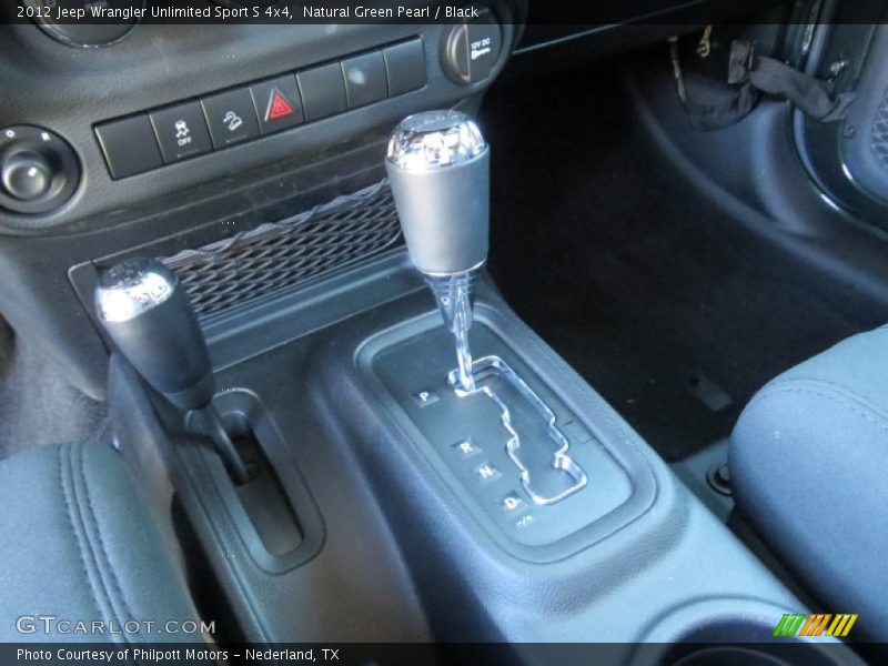 Natural Green Pearl / Black 2012 Jeep Wrangler Unlimited Sport S 4x4