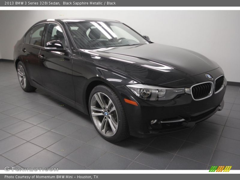 Black Sapphire Metallic / Black 2013 BMW 3 Series 328i Sedan