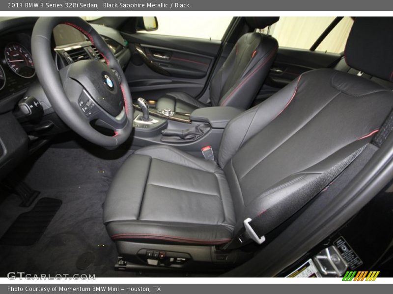  2013 3 Series 328i Sedan Black Interior