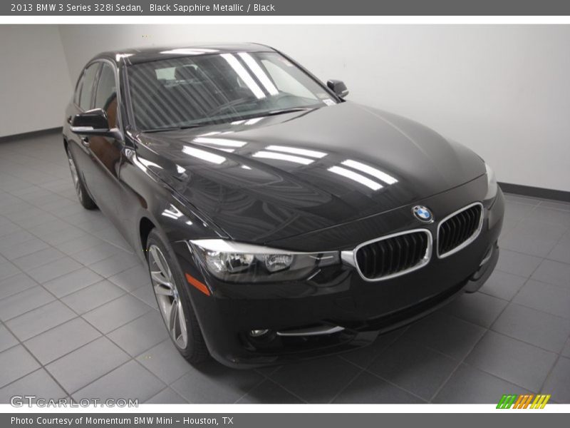 Black Sapphire Metallic / Black 2013 BMW 3 Series 328i Sedan