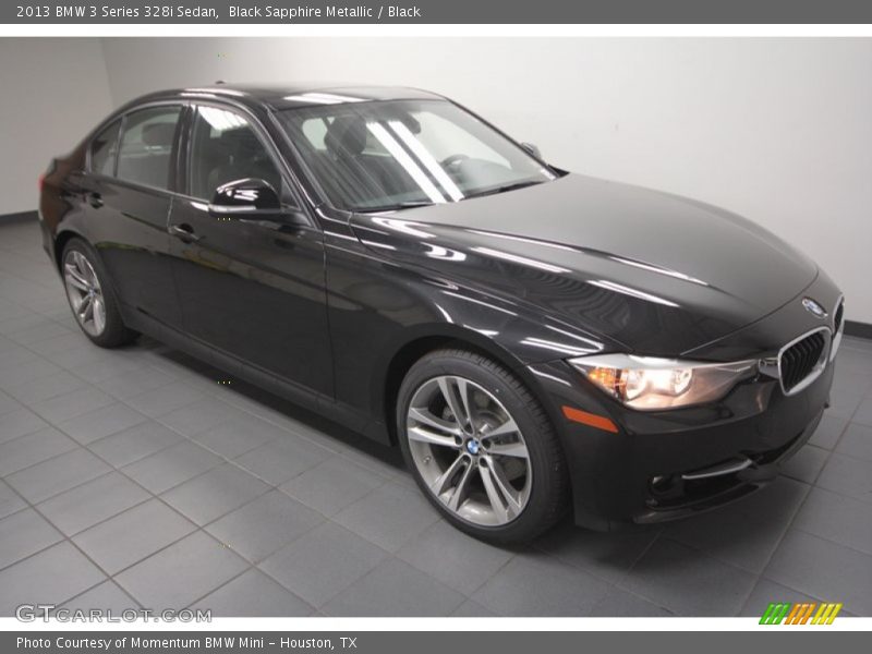 Black Sapphire Metallic / Black 2013 BMW 3 Series 328i Sedan