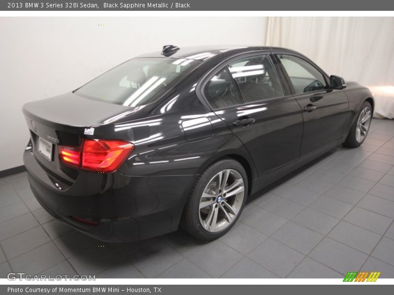 Black Sapphire Metallic / Black 2013 BMW 3 Series 328i Sedan
