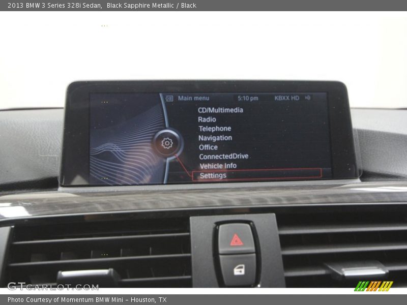 Black Sapphire Metallic / Black 2013 BMW 3 Series 328i Sedan