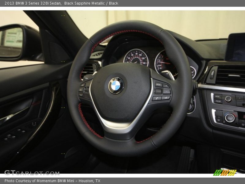 Black Sapphire Metallic / Black 2013 BMW 3 Series 328i Sedan