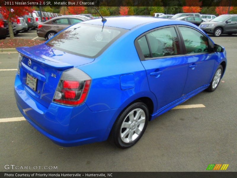 Metallic Blue / Charcoal 2011 Nissan Sentra 2.0 SR