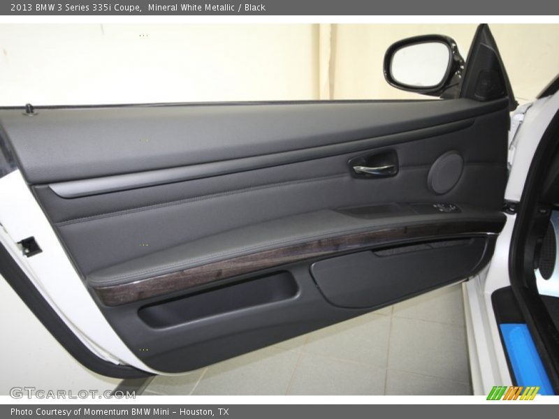 Mineral White Metallic / Black 2013 BMW 3 Series 335i Coupe