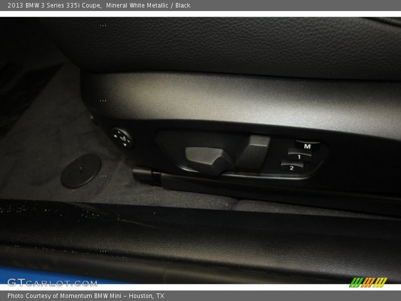Mineral White Metallic / Black 2013 BMW 3 Series 335i Coupe