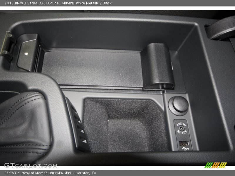 Mineral White Metallic / Black 2013 BMW 3 Series 335i Coupe