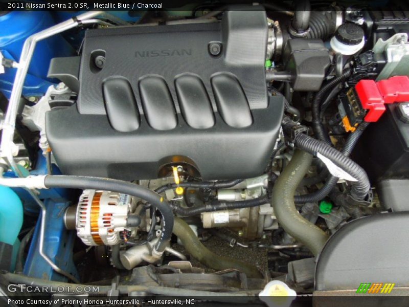 Metallic Blue / Charcoal 2011 Nissan Sentra 2.0 SR