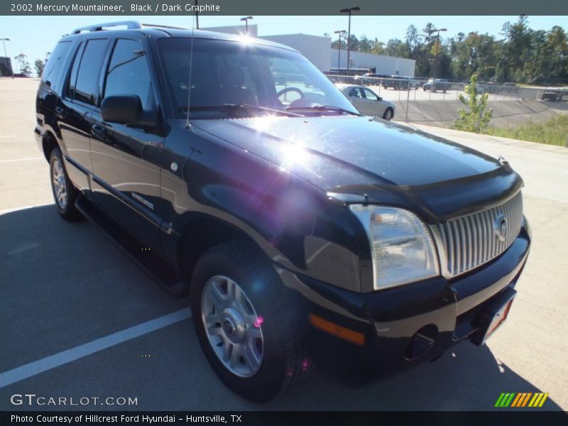 Black / Dark Graphite 2002 Mercury Mountaineer