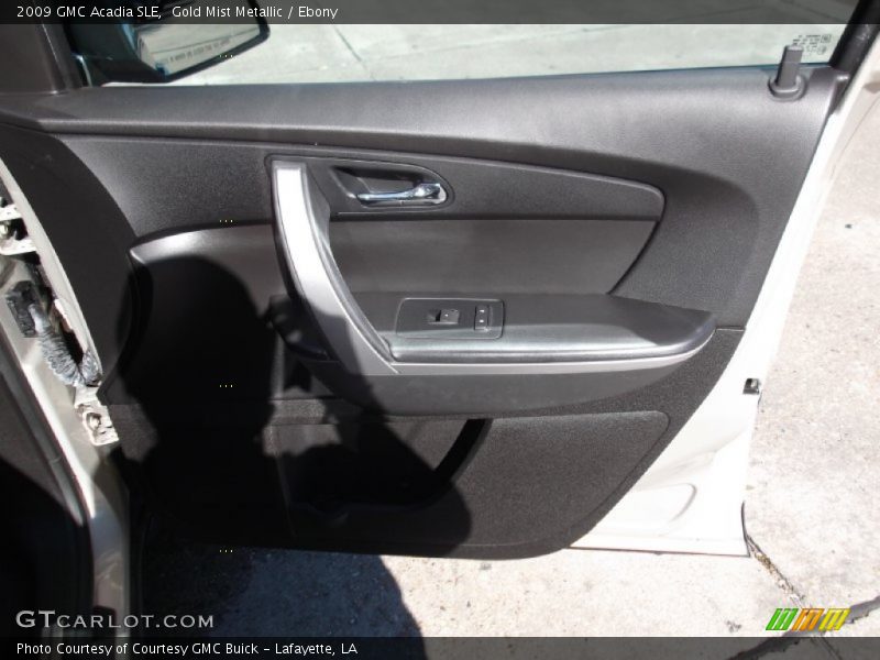 Gold Mist Metallic / Ebony 2009 GMC Acadia SLE
