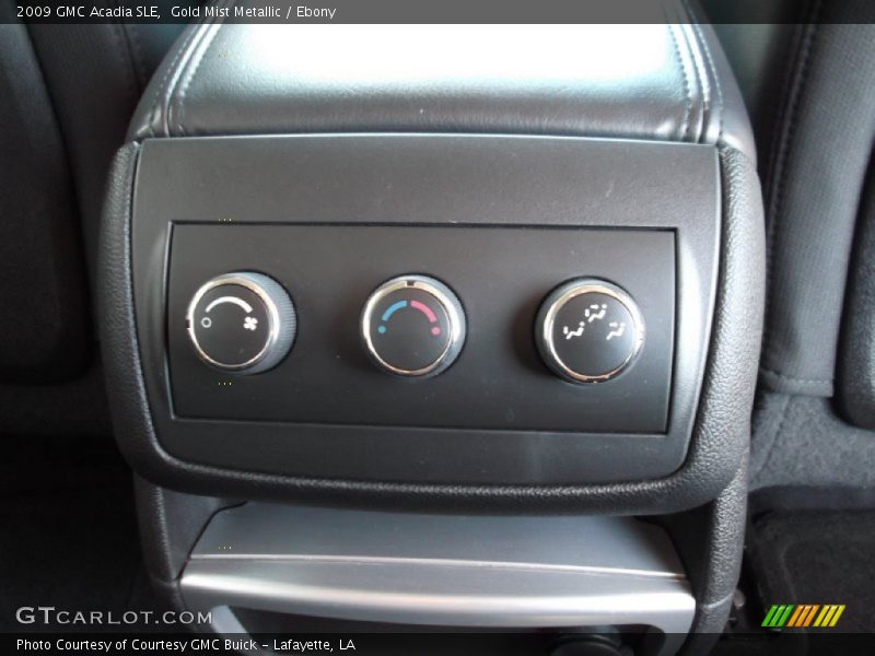 Gold Mist Metallic / Ebony 2009 GMC Acadia SLE