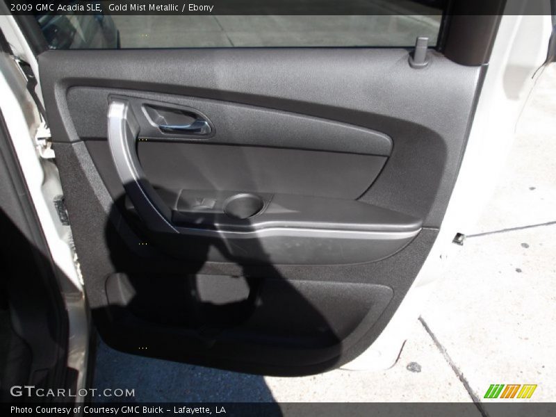 Gold Mist Metallic / Ebony 2009 GMC Acadia SLE