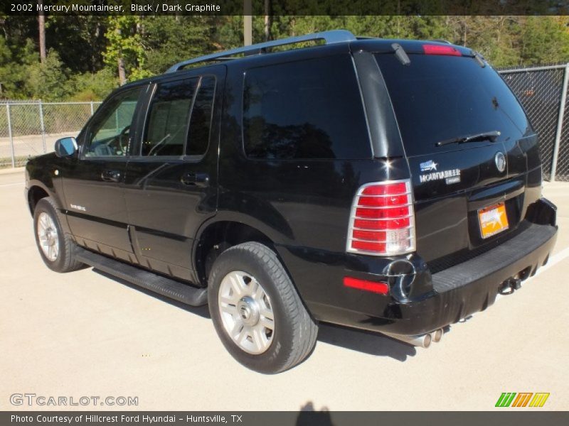 Black / Dark Graphite 2002 Mercury Mountaineer