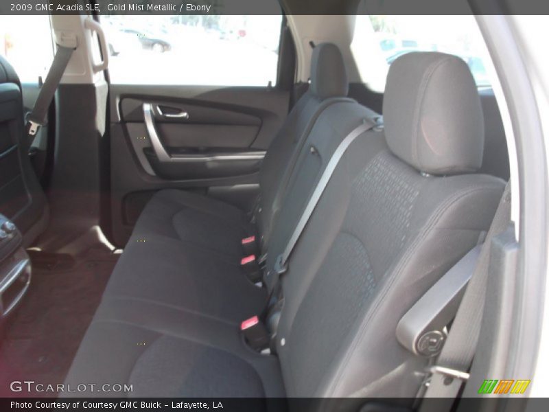 Gold Mist Metallic / Ebony 2009 GMC Acadia SLE