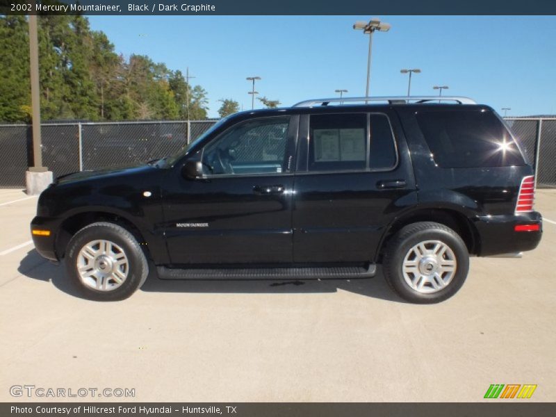 Black / Dark Graphite 2002 Mercury Mountaineer