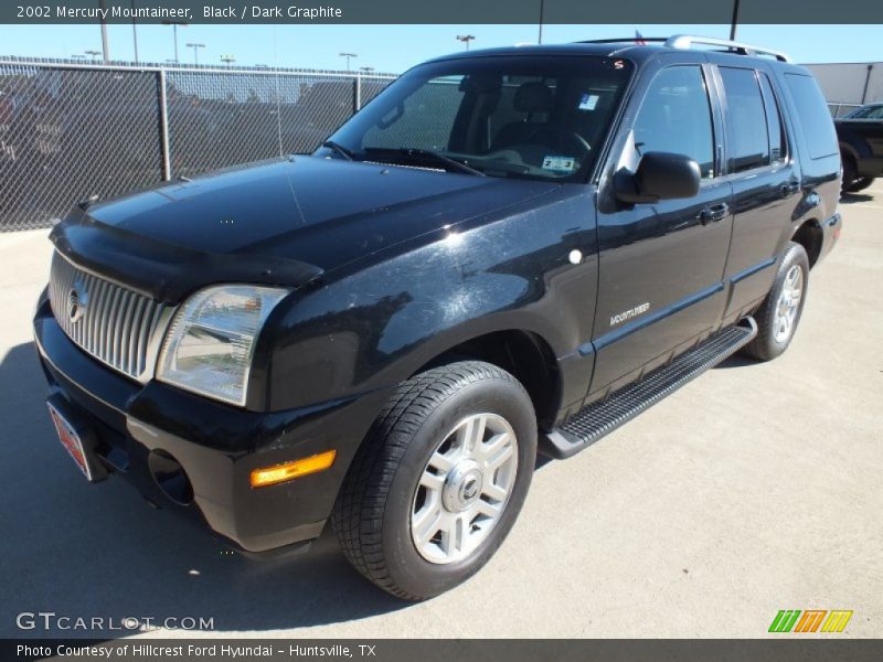 Black / Dark Graphite 2002 Mercury Mountaineer