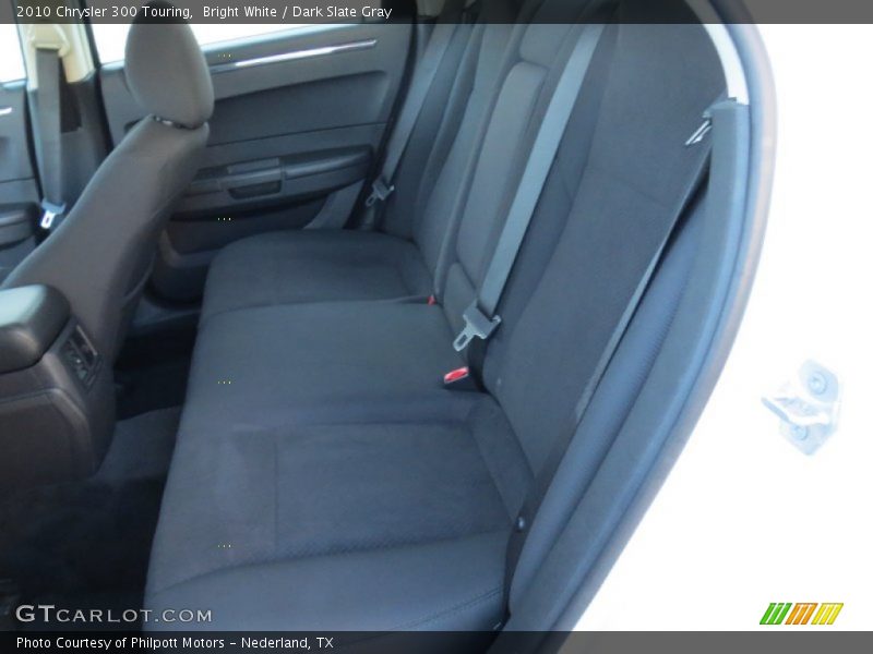 Bright White / Dark Slate Gray 2010 Chrysler 300 Touring