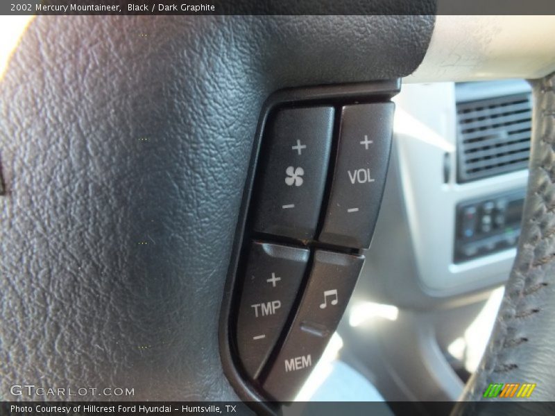Black / Dark Graphite 2002 Mercury Mountaineer
