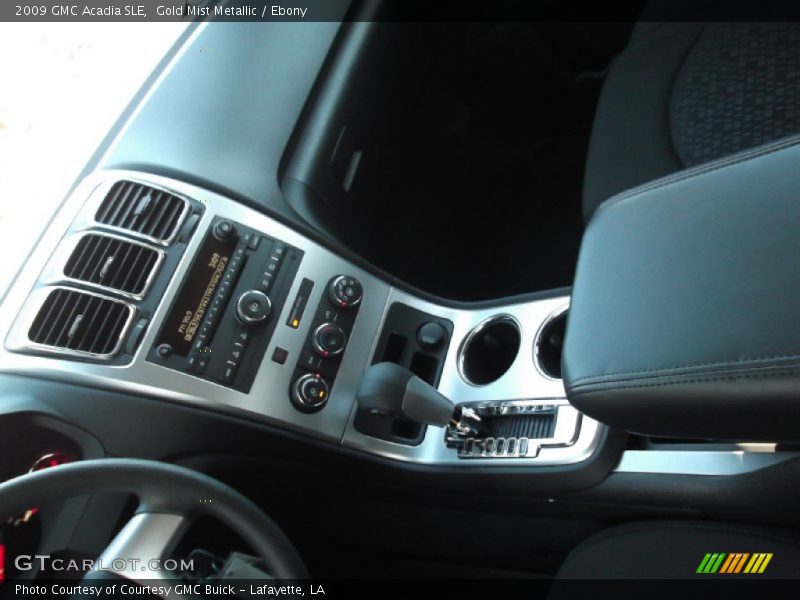 Gold Mist Metallic / Ebony 2009 GMC Acadia SLE