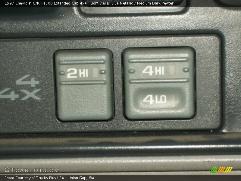 Controls of 1997 C/K K1500 Extended Cab 4x4