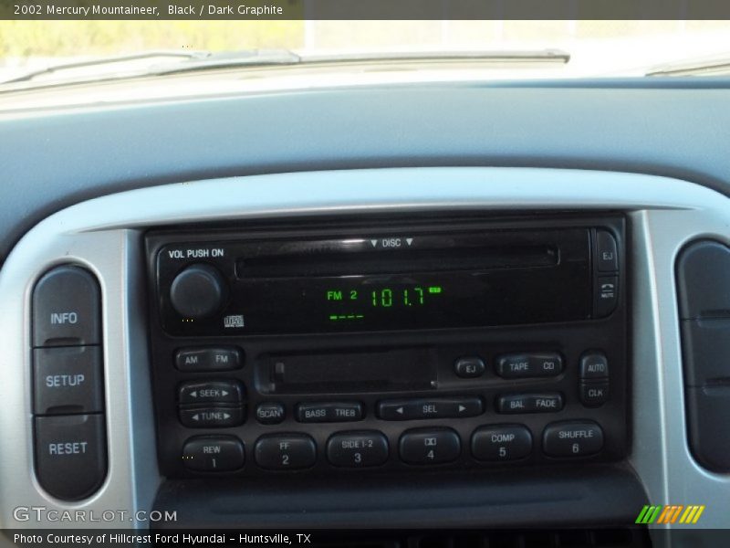 Black / Dark Graphite 2002 Mercury Mountaineer