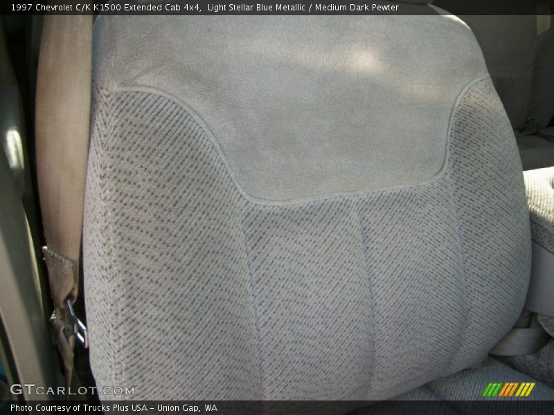Light Stellar Blue Metallic / Medium Dark Pewter 1997 Chevrolet C/K K1500 Extended Cab 4x4